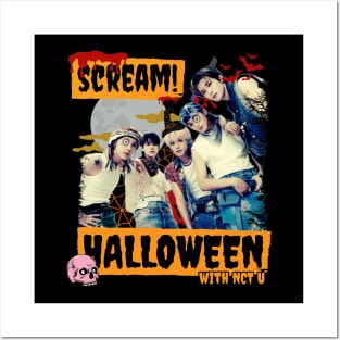 Scream Halloween With NCT U Posters and Art